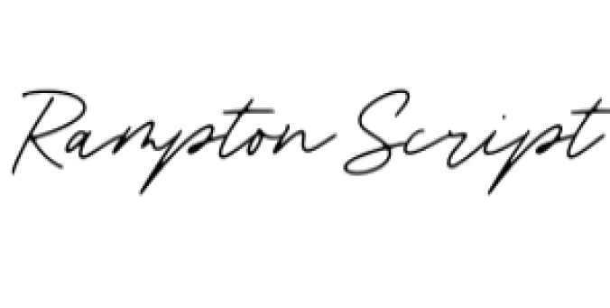 Rampton Script Font Preview