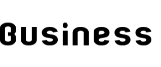 Business Font Preview