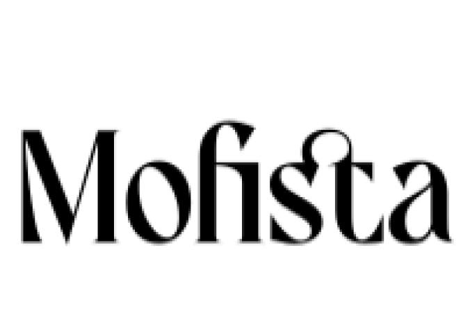 Mofista Font Preview