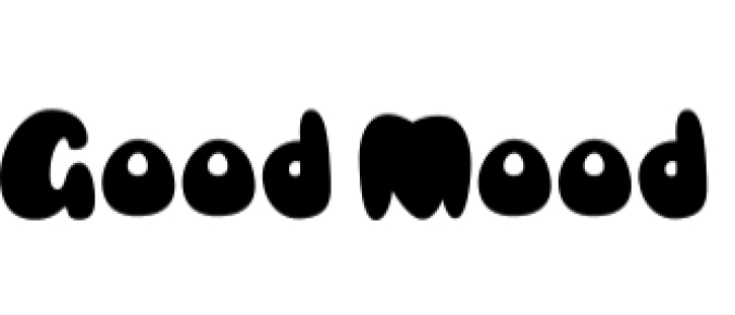 Good Mood Font Preview