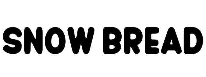 Snow Bread Font Preview