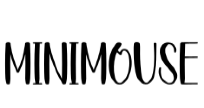 Minimouse Font Preview