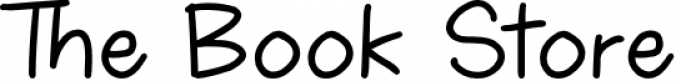 The Book Store Font Preview
