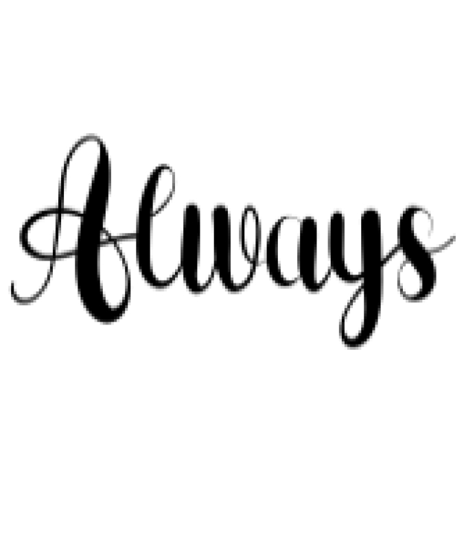 Always Font Preview