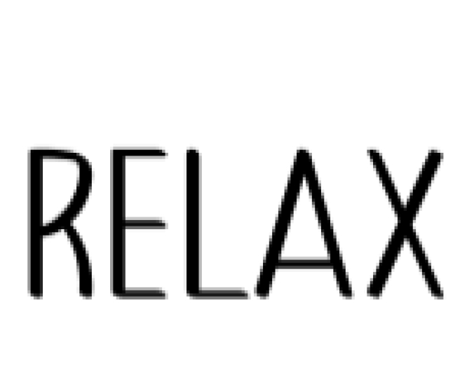 Relax Font Preview
