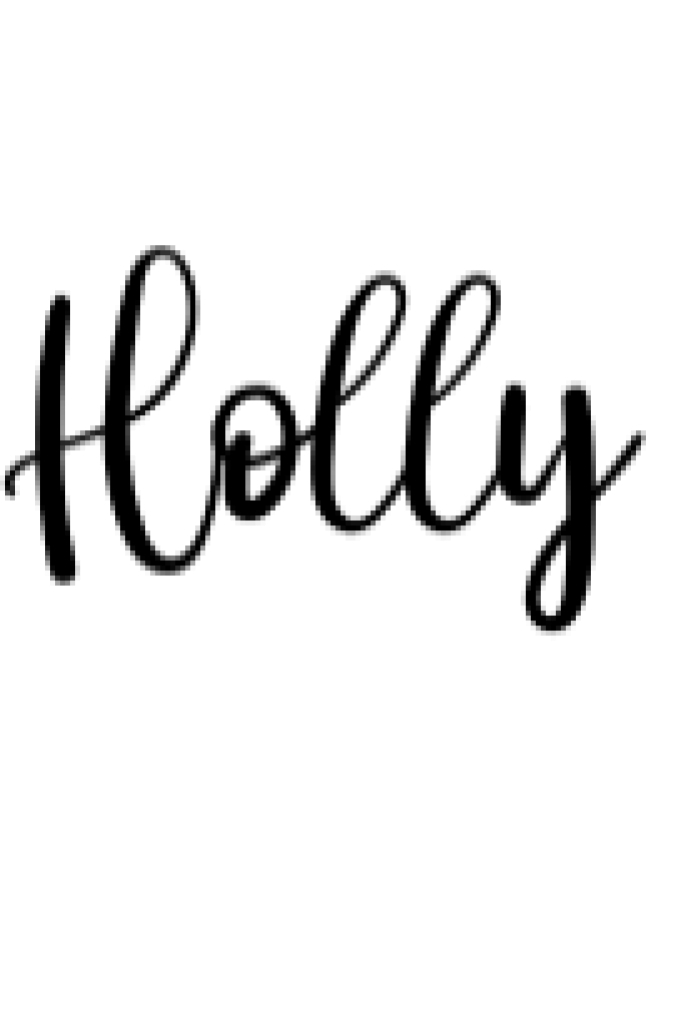 Holly Font Preview