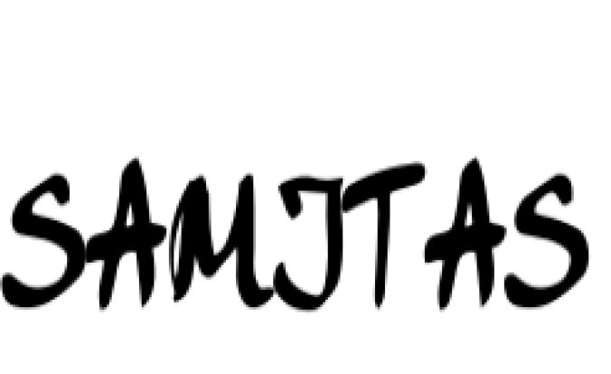 Samitas Font Preview