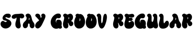 Stay Groov Font Preview