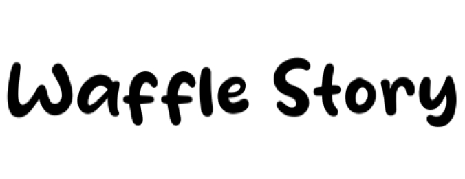 Waffle Story Font Preview