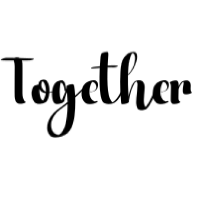 Together Font Preview