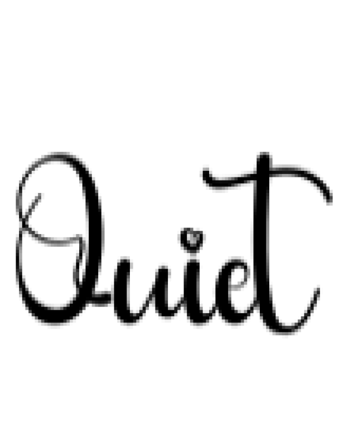 Quiet Font Preview