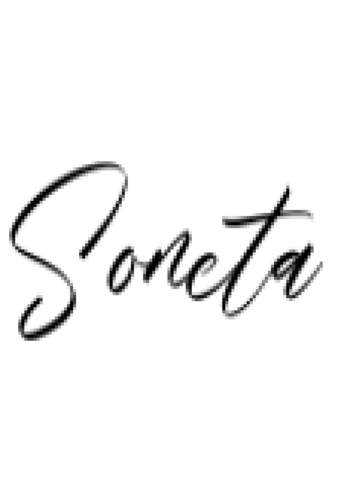 Soneta Font Preview