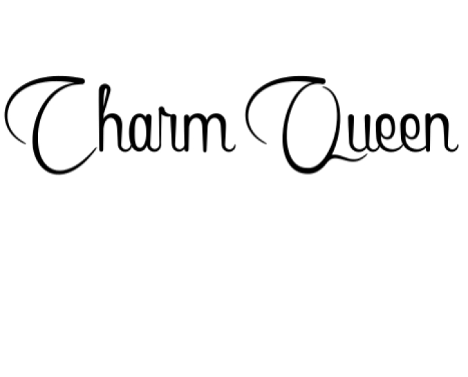 Charm Queen Font Preview
