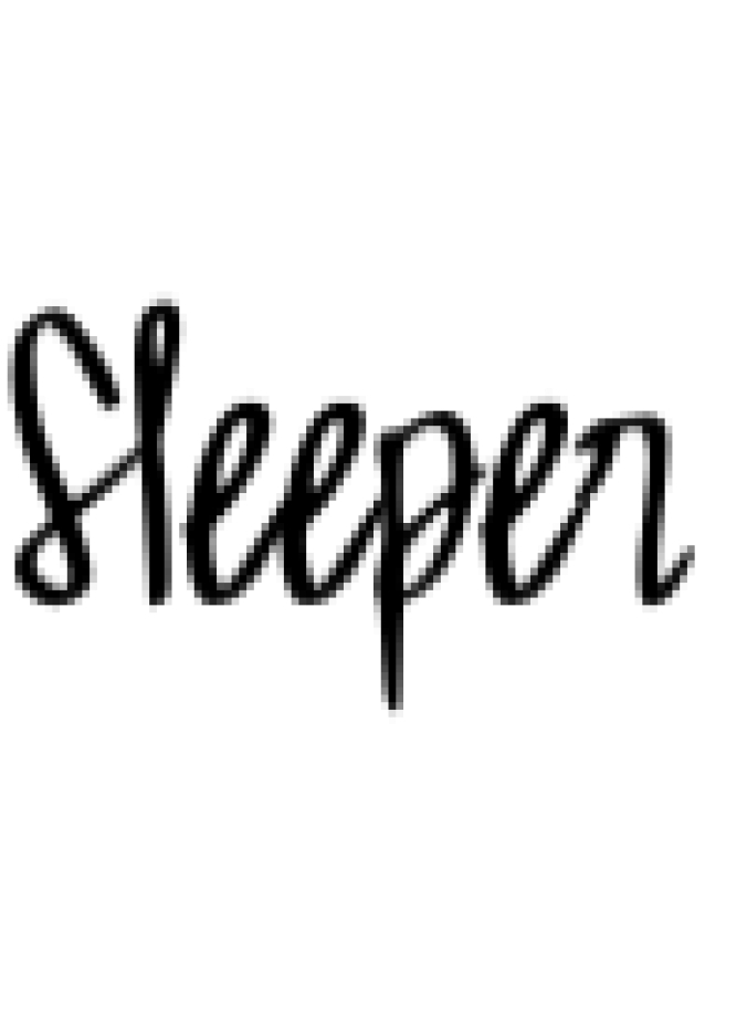 Sleeper Font Preview