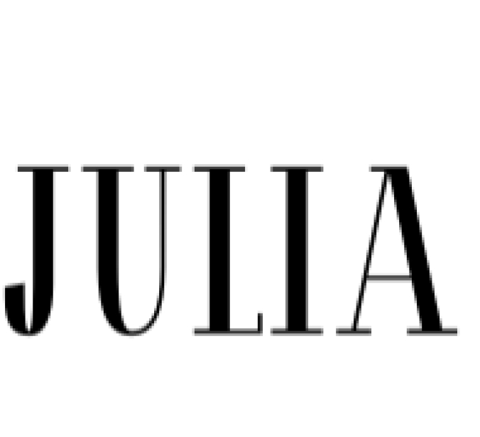 Julia Font Preview