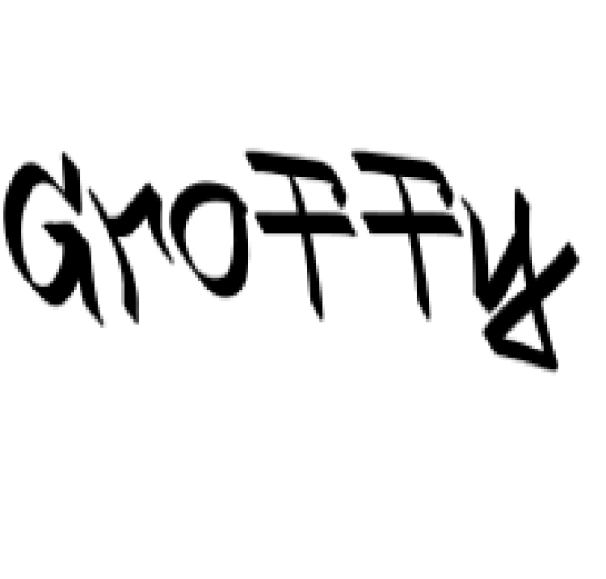 Groffy Font Preview