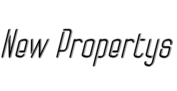 New Propertys Font Preview