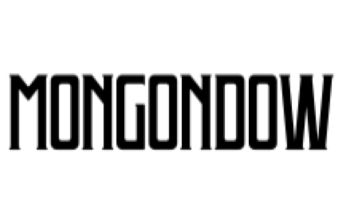 Mongondow Font Preview