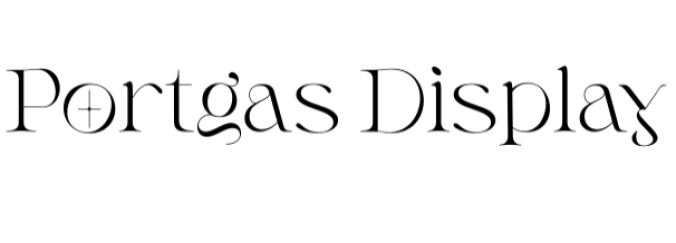 Portgas Display Font Preview