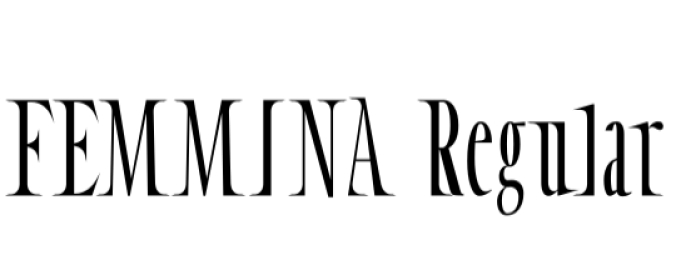 Femmina Font Preview