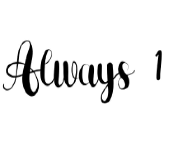 Always Font Preview