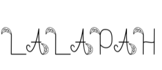 Lalapah Font Preview
