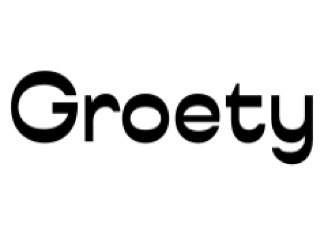 Groety Font Preview
