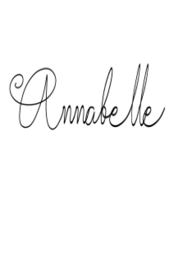 Annabelle Font Preview