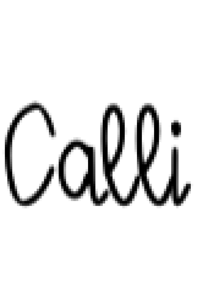 Calli Font Preview