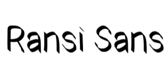 Ransi Sans Font Preview
