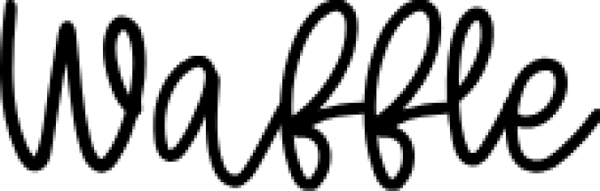 Waffle Font Preview