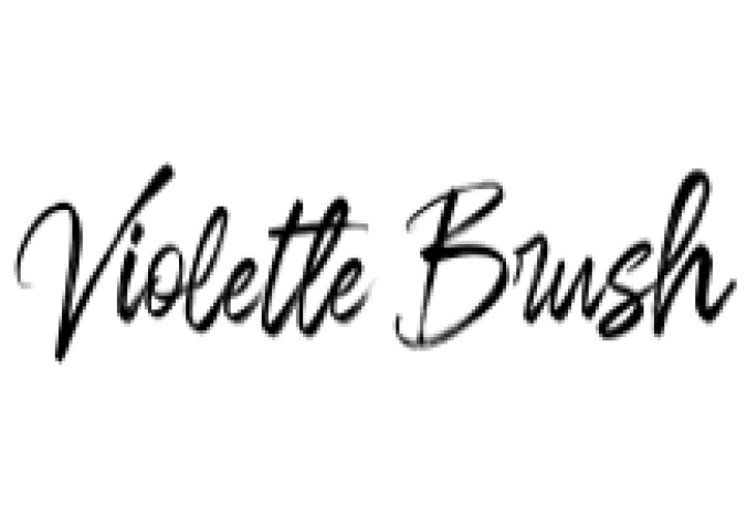 Violette Font Preview