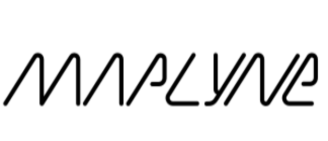 Maplyne Font Preview