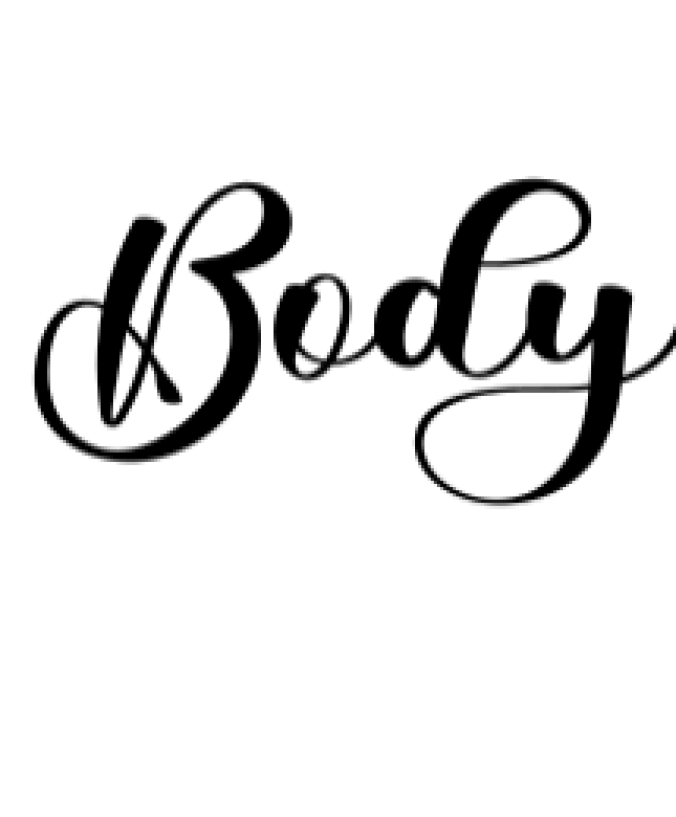 Body Font Preview