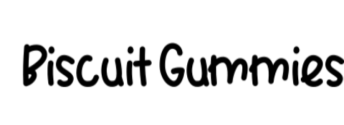 Biscuit Gummies Font Preview