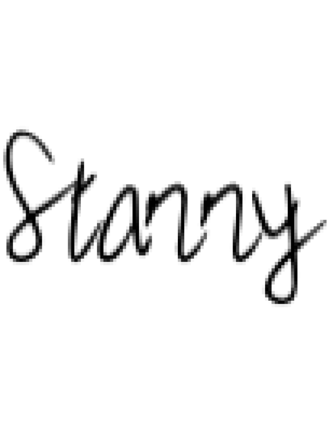 Starry Font Preview