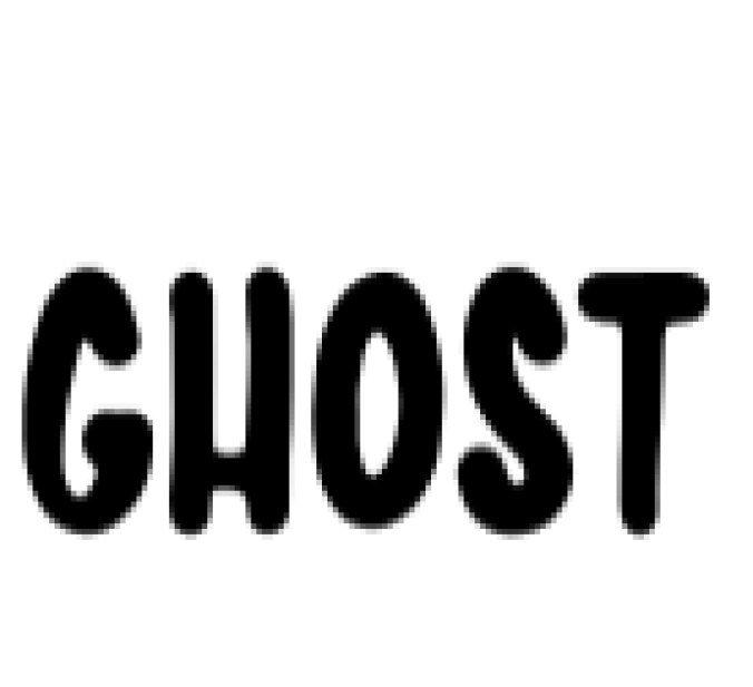 Ghost Font Preview