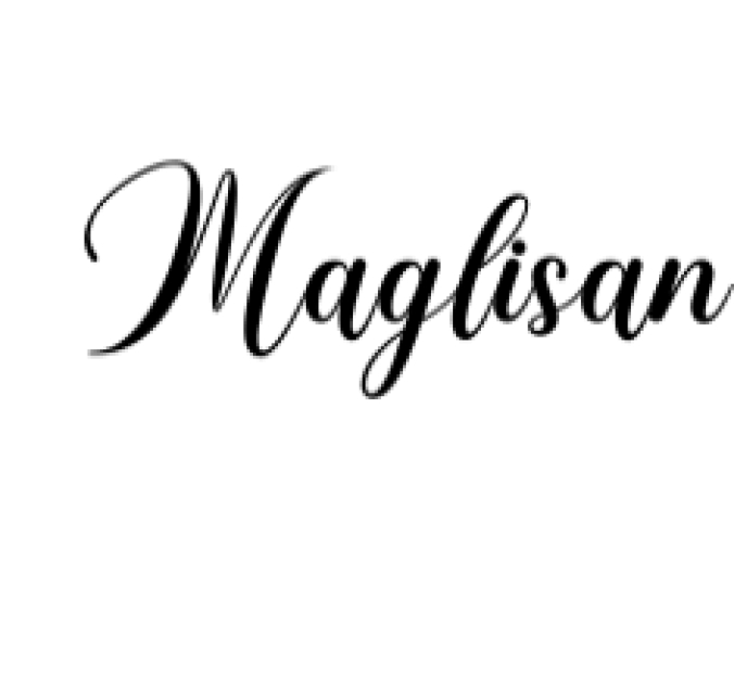 Maglisan Font Preview