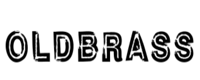 Old Brass Font Preview
