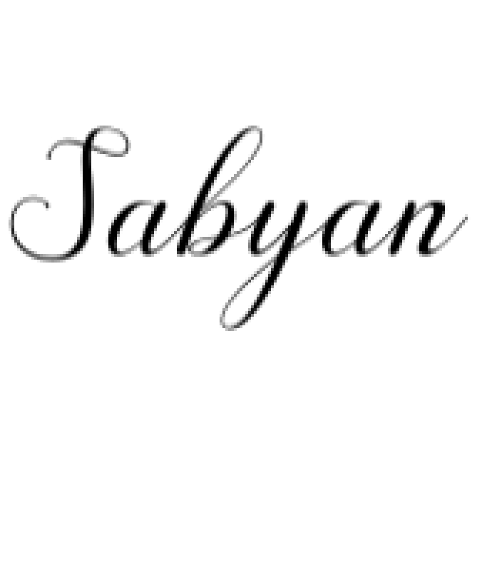 Sabyan Font Preview