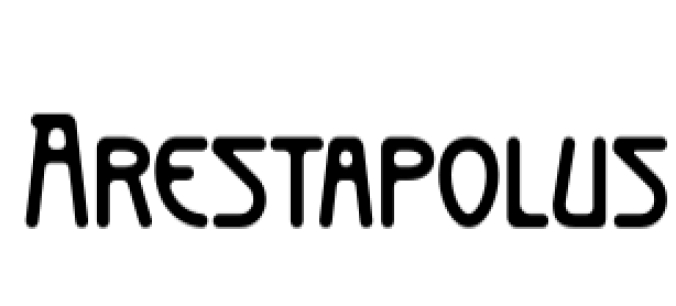 Arestapolus Font Preview