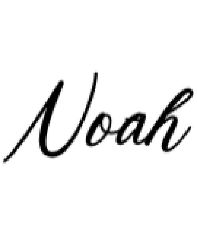 Noah Font Preview