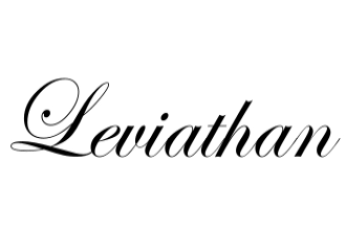Leviathan Font Preview