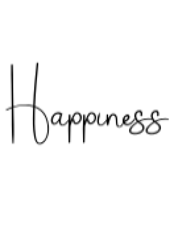 Happiness Font Preview