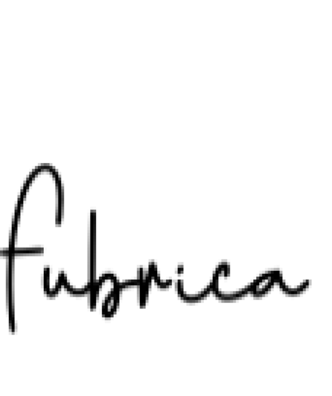 Fubrica Font Preview