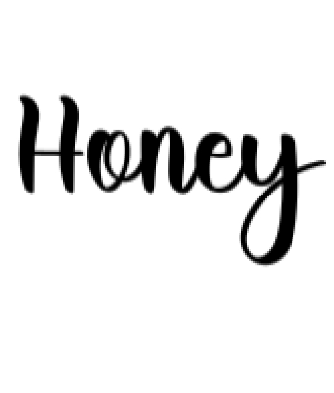 Honey Font Preview
