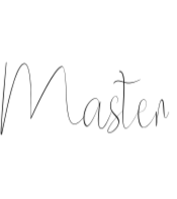 Master Font Preview