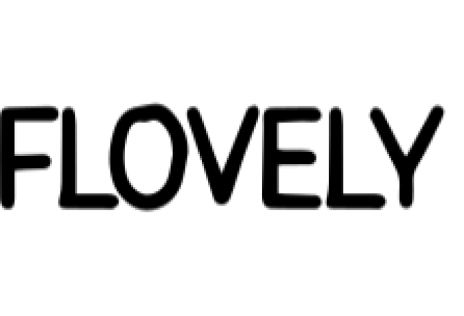 Flovely Font Preview