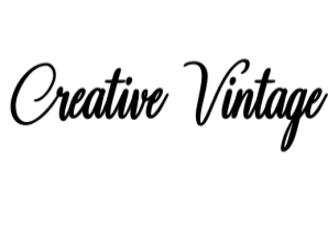 Creative Vintage Font Preview