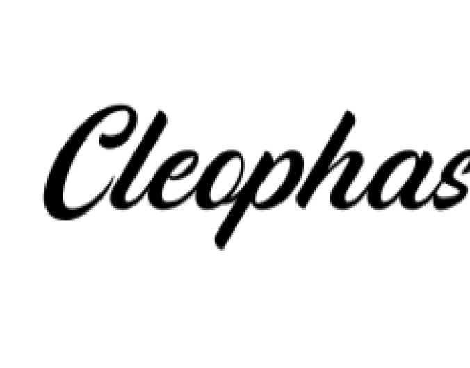 Cleophas Font Preview